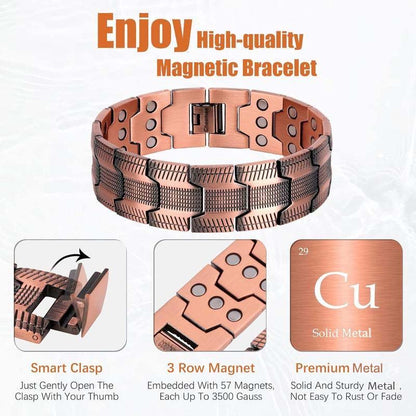 Copper Magnetic Bracelet