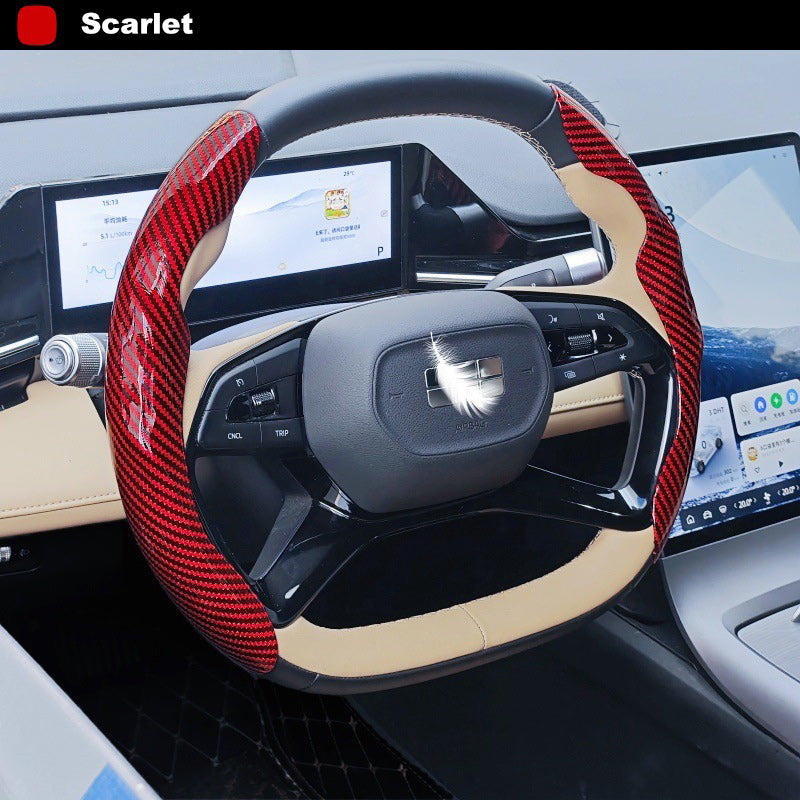 🚨 2026 HOT SELLER – Upgrade Your Drive in Seconds! 60% OFF Carbon Fiber Steering Wheel Cover (Universal Fit)
