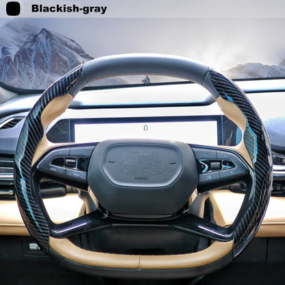 🚨 2026 HOT SELLER – Upgrade Your Drive in Seconds! 60% OFF Carbon Fiber Steering Wheel Cover (Universal Fit)
