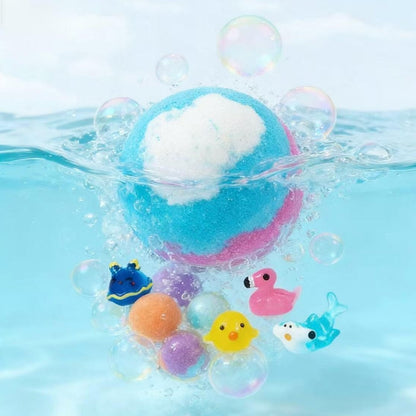 🛁🐣Bath Bombs For Kids – 24 Pack With Surprise Toys Inside, Easter Basket Stuffers