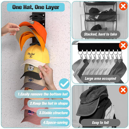 🔥 60% OFF Today – Hat Organizer for Baseball Caps